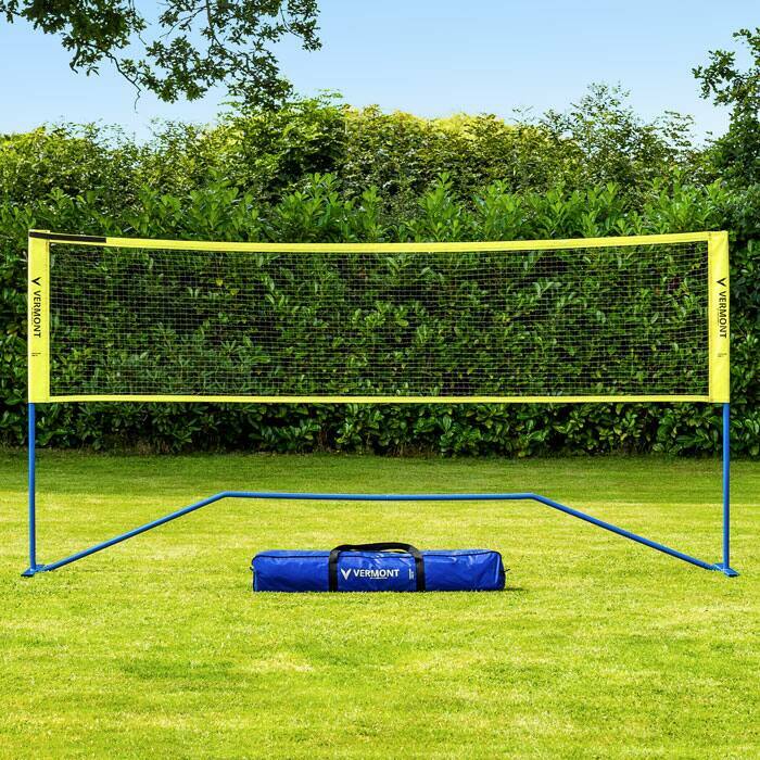 Badminton post and Net