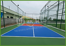 Pickleball post and net
