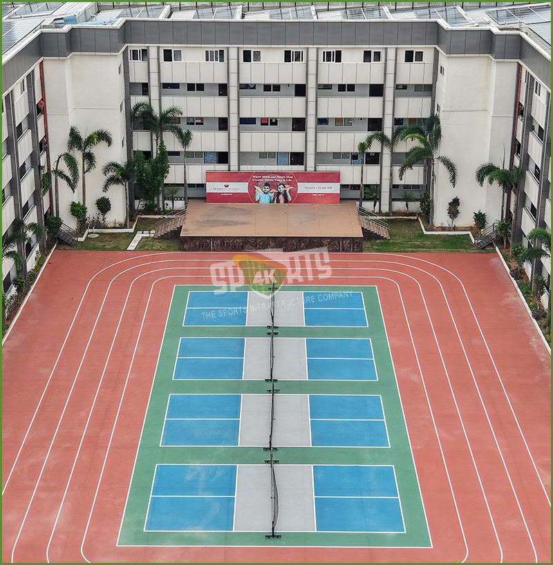 Pickleball Post and Net_ 800×818