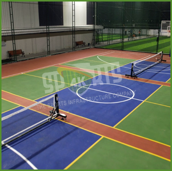 Basketball Post and Net_ 5