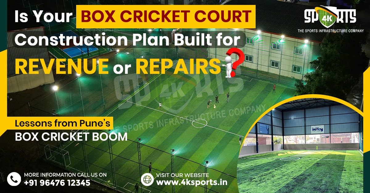 Box Cricket Court Construction plan