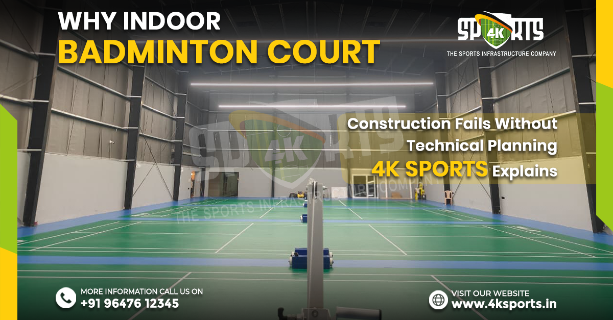 Indoor Badminton Court Construction