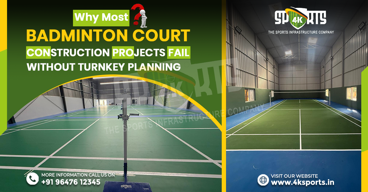 Badminton Court Construction